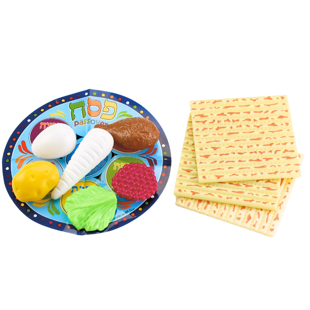 Rite Lite foldable Seder plate for easy cleanup after pretend Passover meals.