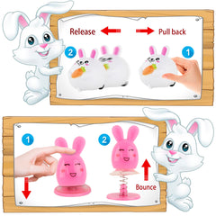 Ritistar Easter pop-up bunny toys—surprise pop for party moments