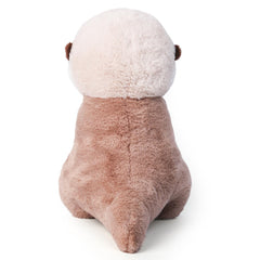 Riuhot otter plush sleeping companion demonstrating a cozy, hug-worthy presence