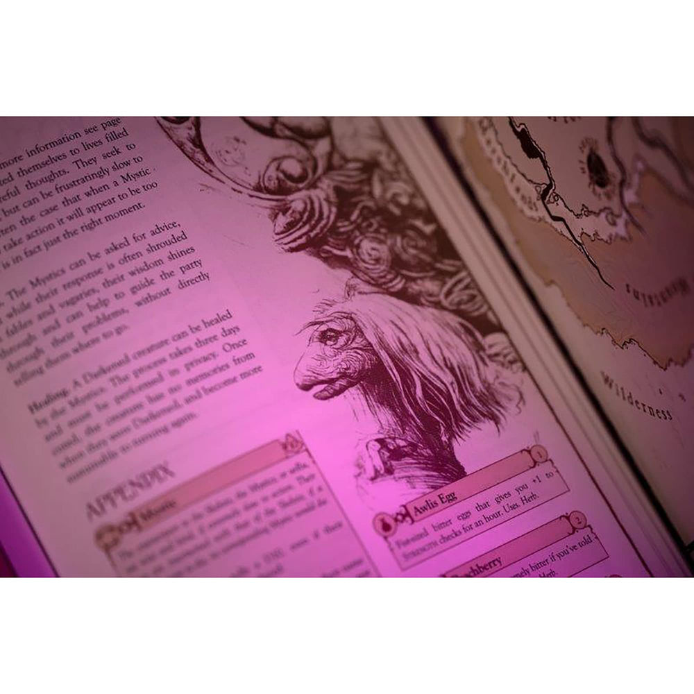 River Horse hardcover spine emphasizes durability for long campaigns.