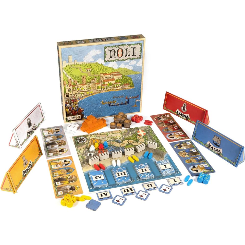 River Horse Noli board game setup—easy-to-understand layout for quick starts.