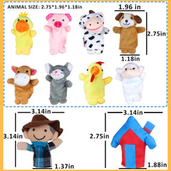 RIY finger puppet bear sparks pretend play and bedtime stories