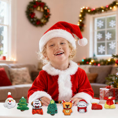 RLXGCZ snowman mini plush brings seasonal charm to desks and shelves.
