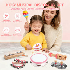 Rmischolar hand drum adds a tactile beat for early musical exploration.