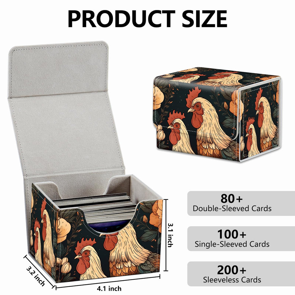 RMJKXQZG deck box side access design enables quick card drawing during games.
