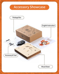 Rnfinewow pendulum feature—removable pendulum adds a dynamic clock element