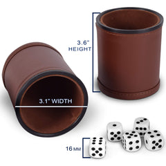 RNK Gaming includes 25 white dice for quick setup and paired play.