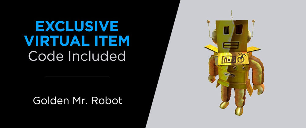Classic Noob gold figure pose highlighting rarity and display-worthy detail.