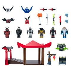 Includes accessories to decorate Roblox figures for dynamic posing