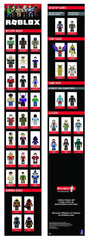 Roblox figure parts mix-and-match to create unique characters.