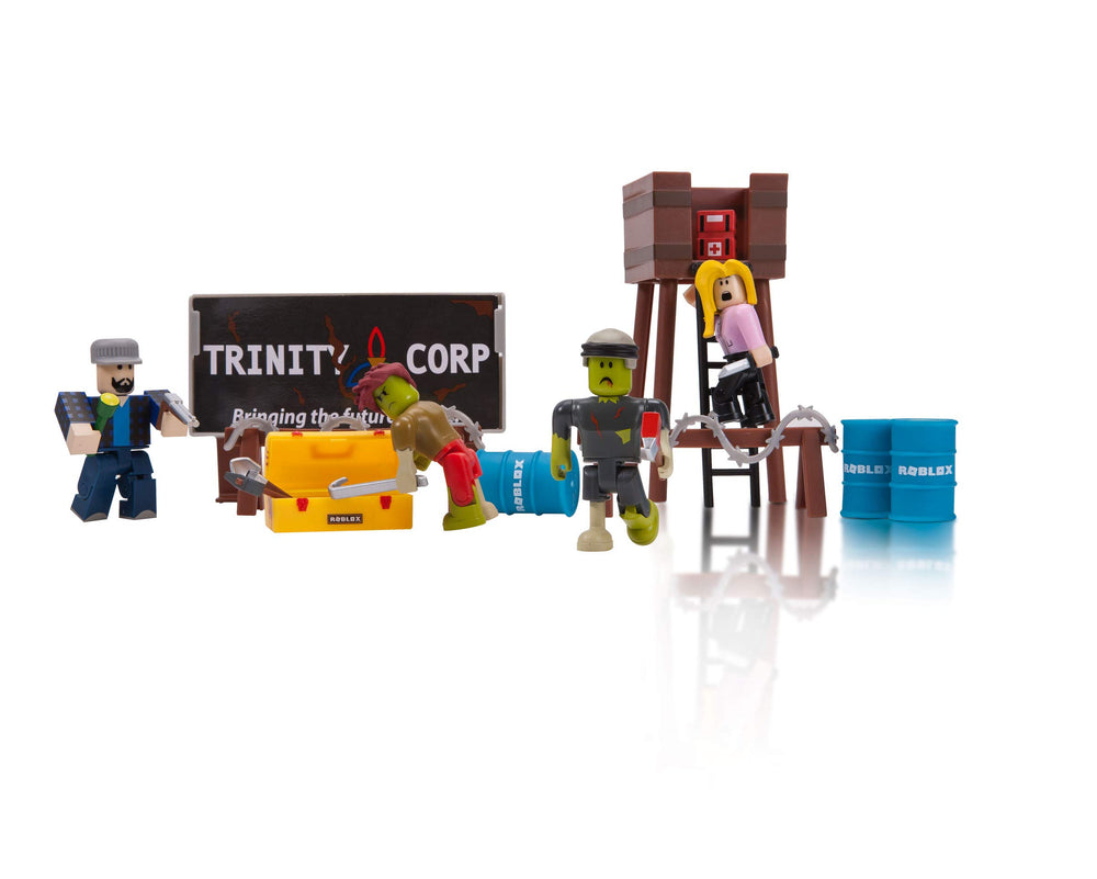 Roblox Zombie Rusher figure 2 ready for mix-and-match storytelling and skirmishes.