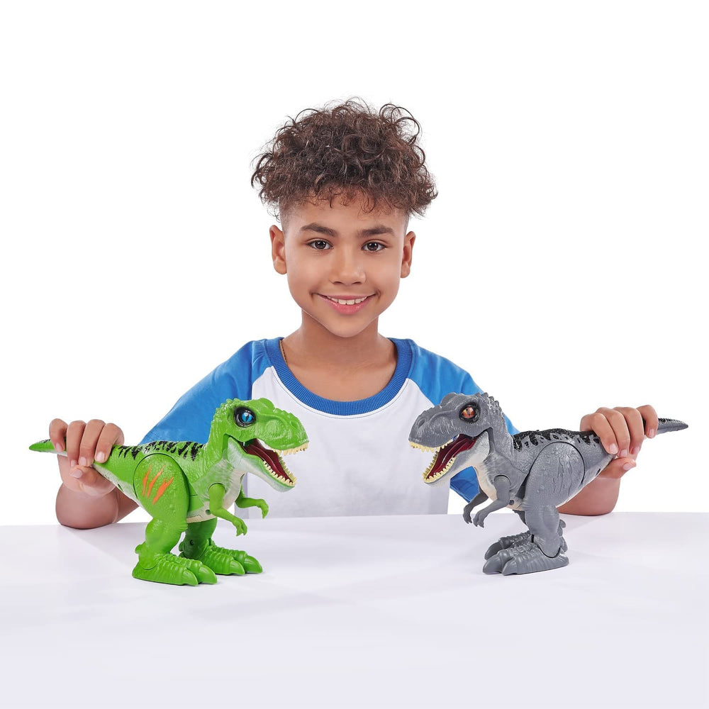 Robo Alive Green T-Rex figure ideal for imaginative adventures.