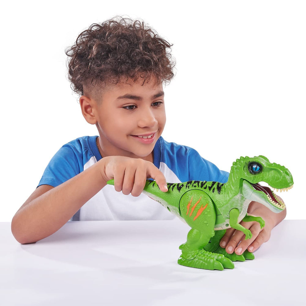 Robo Alive T-Rex package showing the instruction manual included.