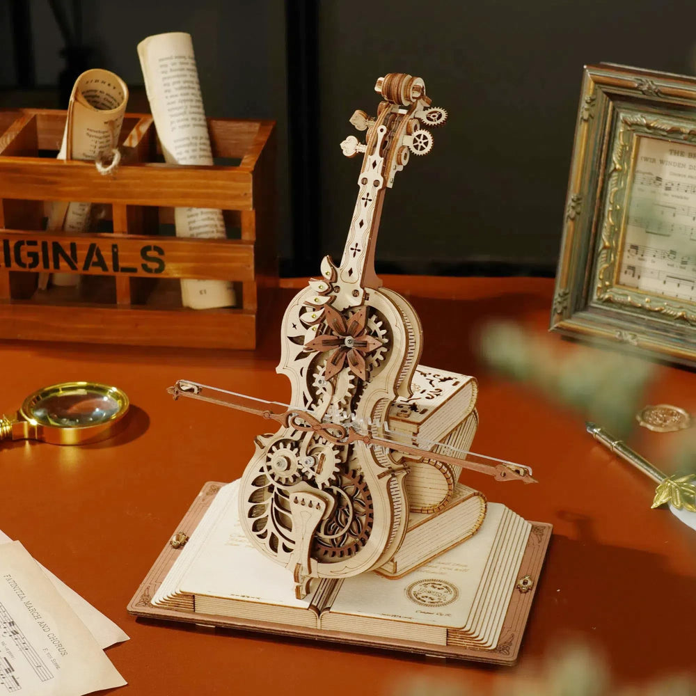 Robotime AMK63 gift-ready presentation for a unique music puzzle gift
