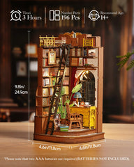 Robotime Book Nook Kit miniature books for decorative shelf styling