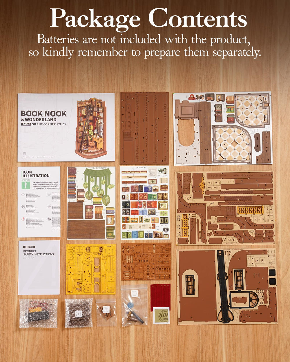 Robotime Book Nook Kit vintage study room evokes serene library vibes