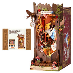 Robotime Book Nook Kit fairy tale tree hollow entrance decor idea