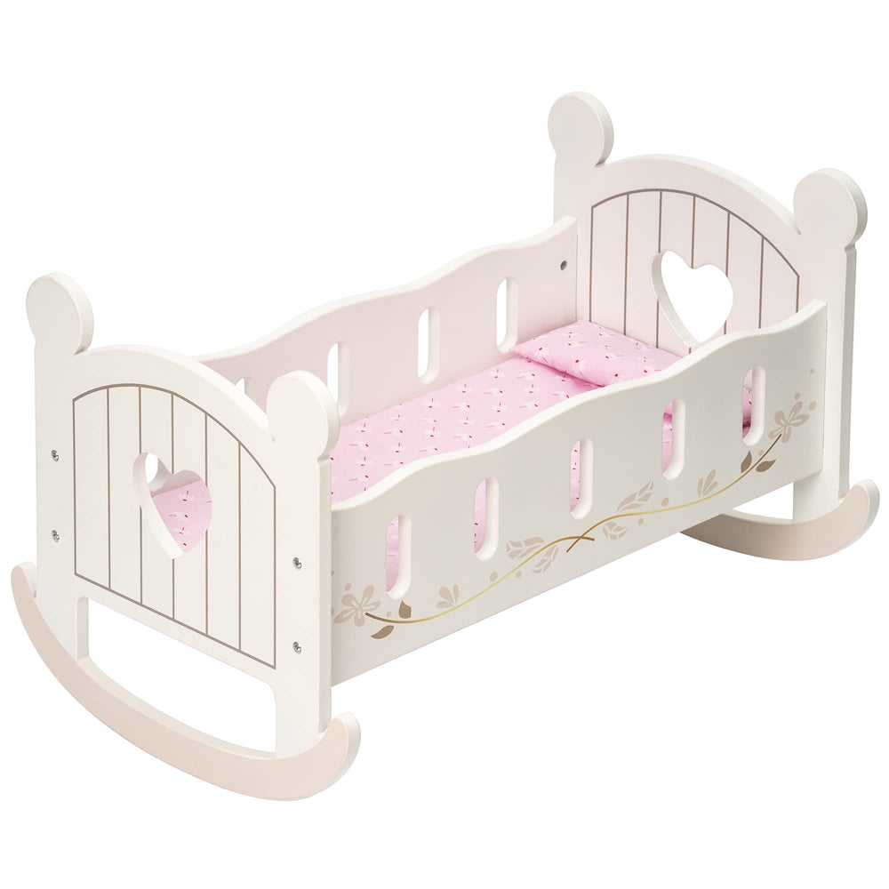 ROBOTIME complete doll bed set offers ready to use play experience