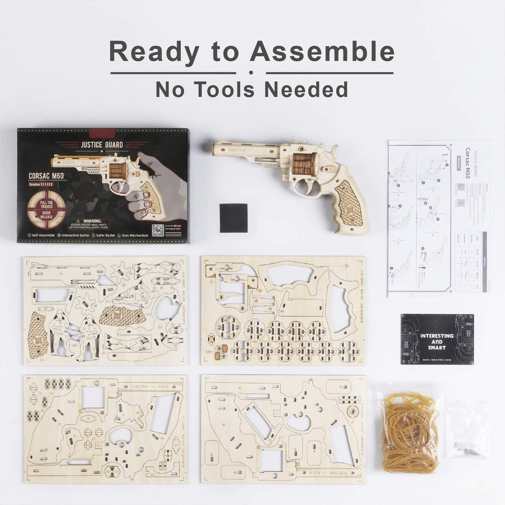Robotime Corsac M60 family activity promotes focus, creativity, and bonding during DIY.