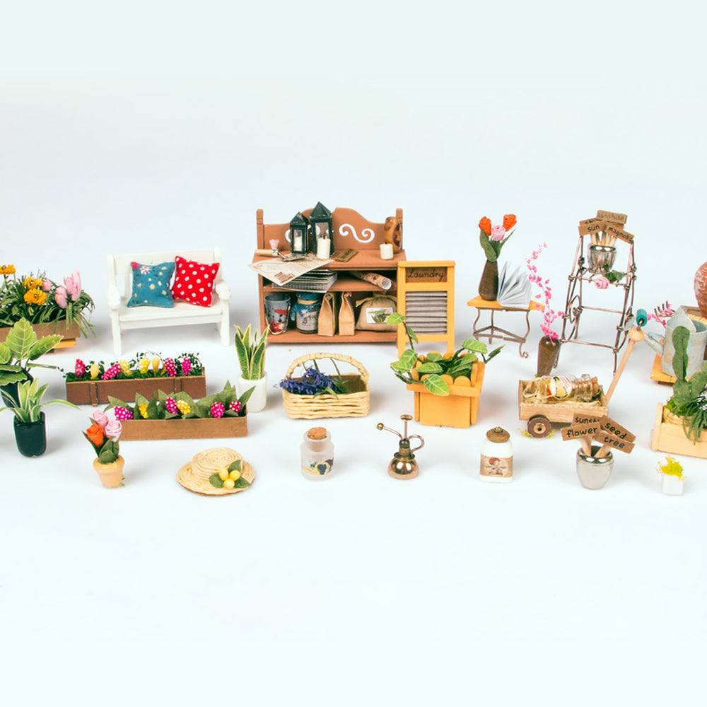 ROBOTIME assembly in progress offers satisfying hands-on crafting experience