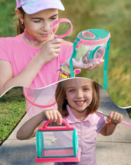 ROBUD Kids Explorer Kit telescopic net extends reach for gentle collecting.