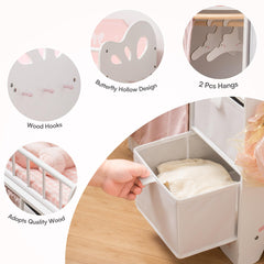 ROBUD pink doll bed bedding set adds cozy decorative touch