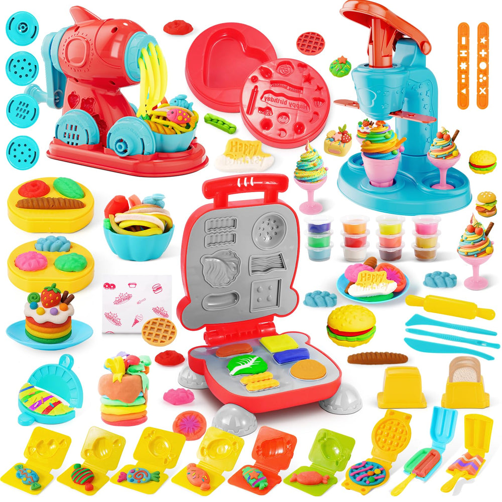Rodsucs 3-in-1 ice cream maker for kids' imaginative play and color fun