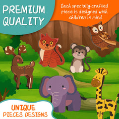 ROHSCE elephant piece aids balance in forest-themed scenes.