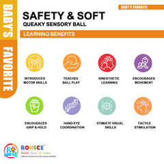 ROHSCE sensory balls invite imaginative play through varied textures