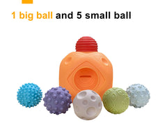 ROHSCE bright color set stimulates visual attention during interactive play.