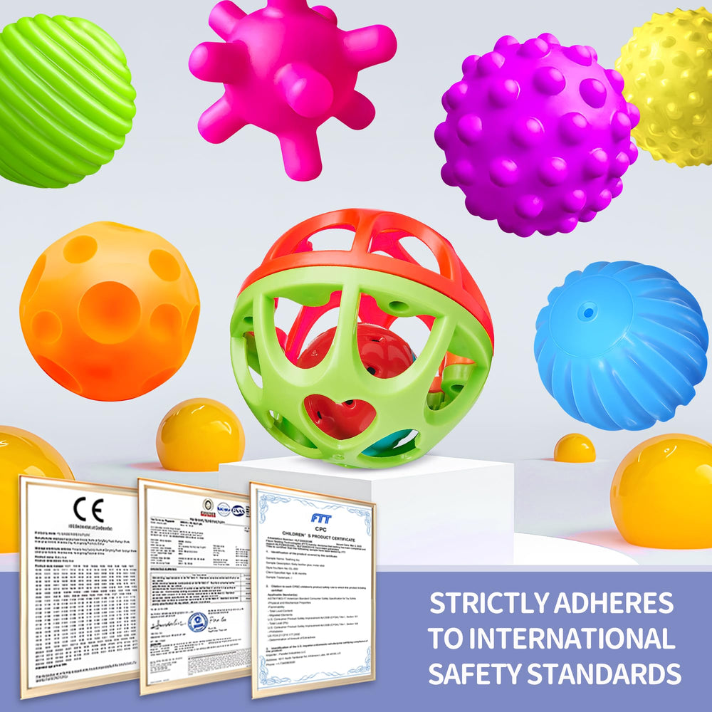 ROHSCE colorful newborn toys to stimulate visual recognition