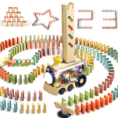 ROHSCE Domino Train lights up playtime, boosting visual engagement.