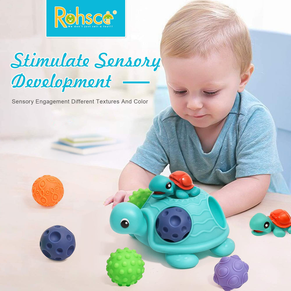 ROHSCE sensory balls of different sizes for grasping and hand eye coordination