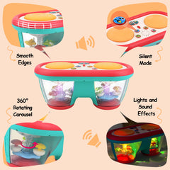 ROHSCE tummy time toy supports motor skills through music.