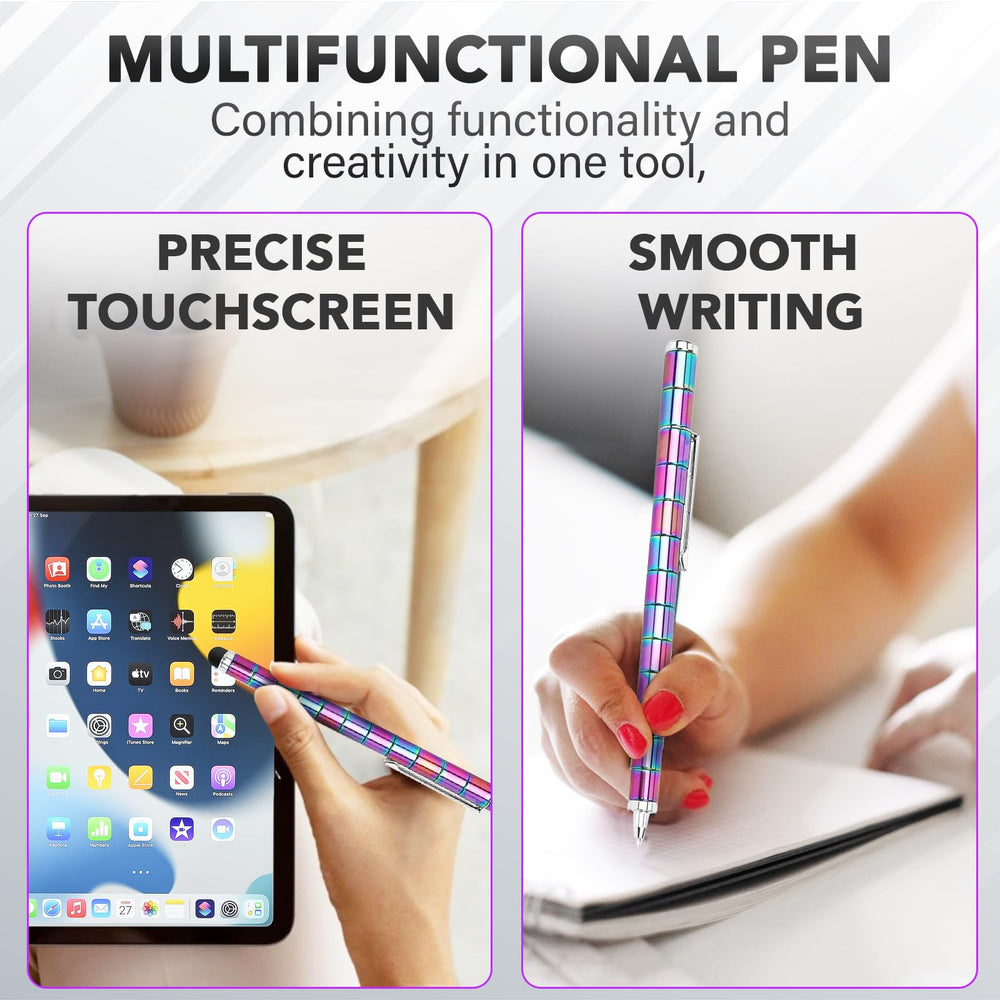 Rokile magnetic fidget pen medium metal balls for steady manipulation and focus