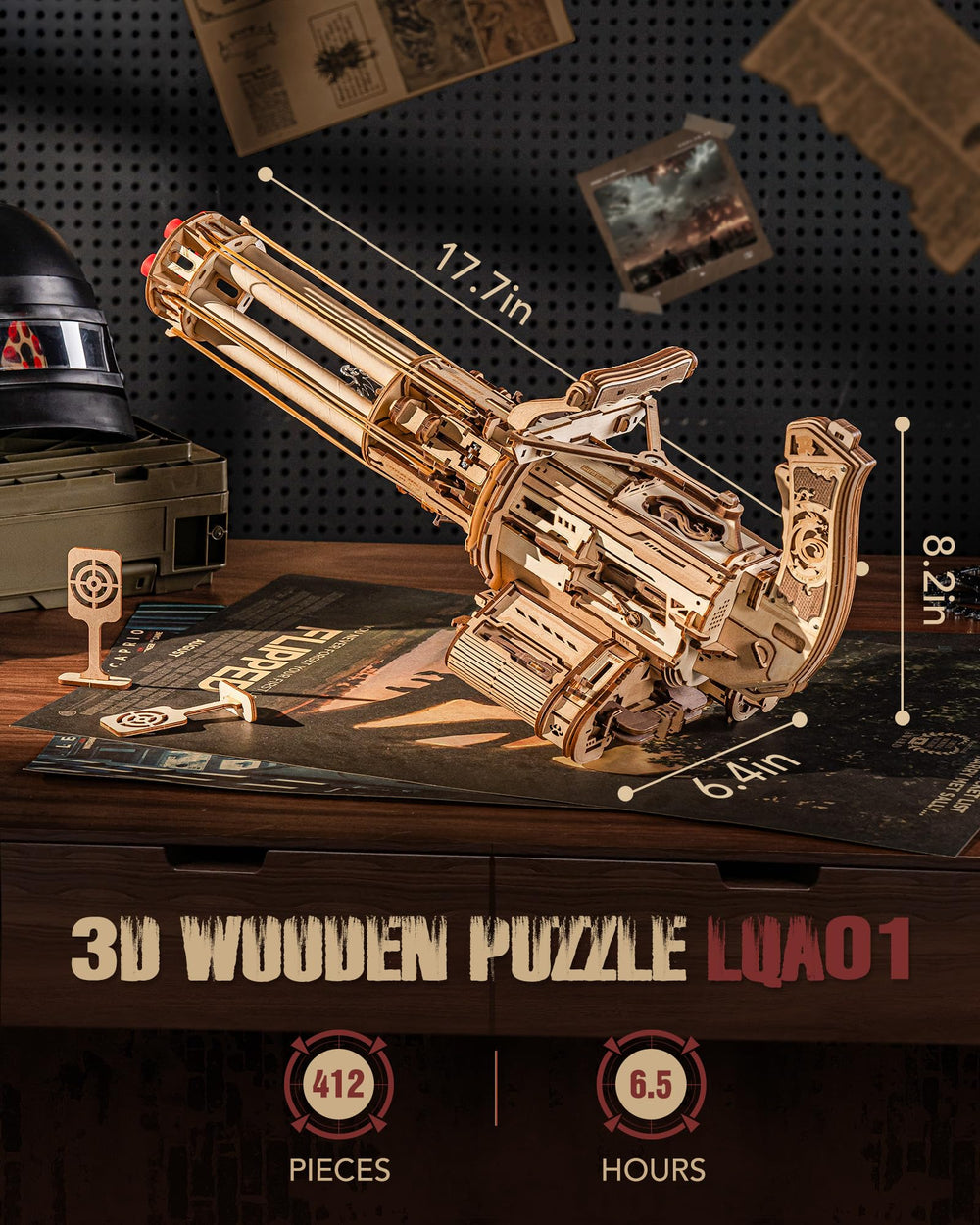 ROKR engaging 3D puzzle develops hand-eye coordination