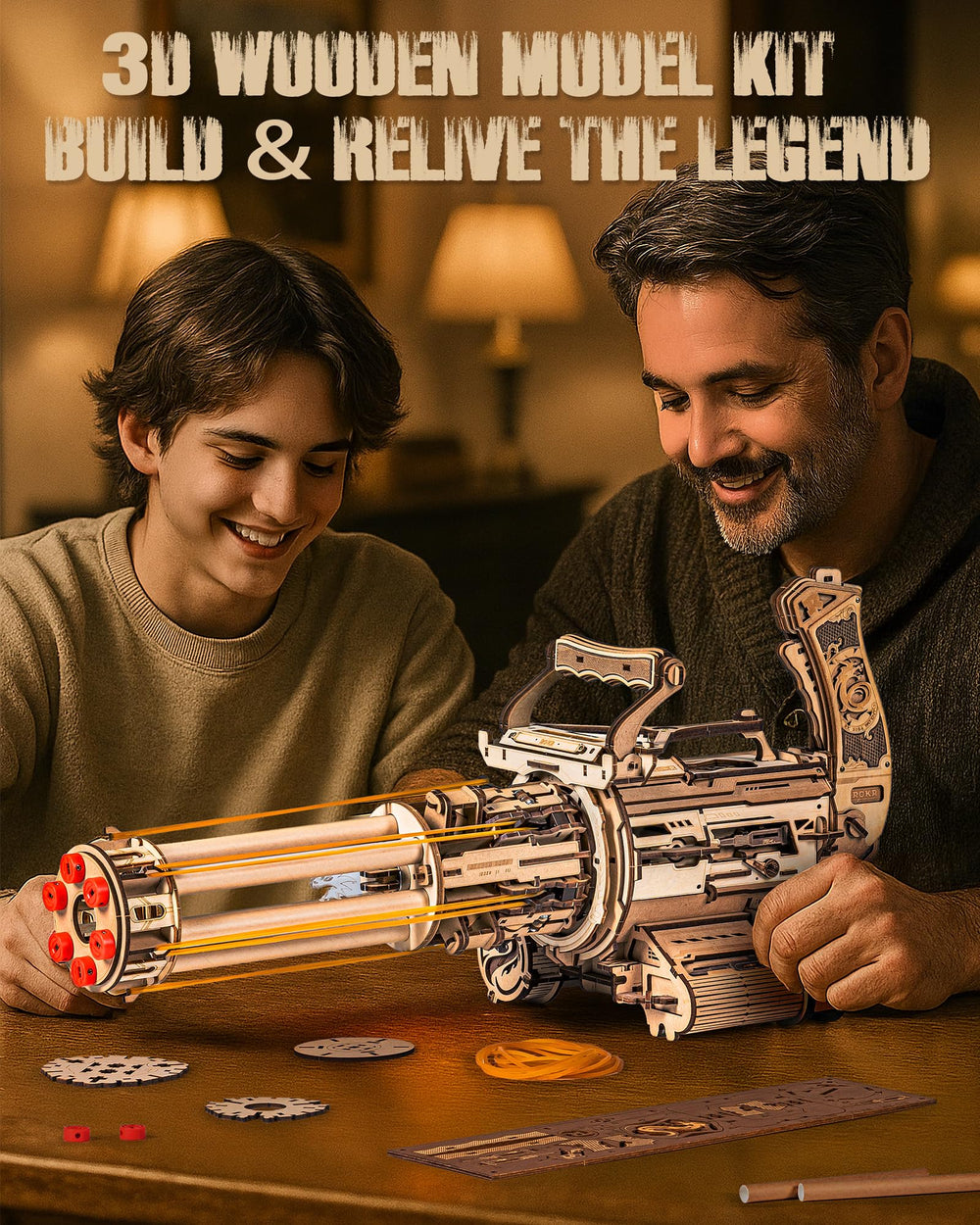 ROKR puzzle showing dual-trigger action for exciting battles