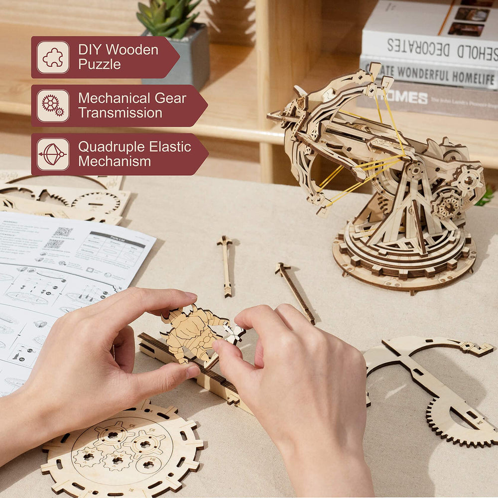 ROKR mechanical gear system demonstrates engineering in a compact model.