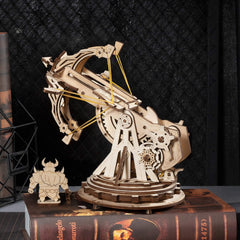 ROKR 3D ballista rotation turret enables precise 360-degree aiming.