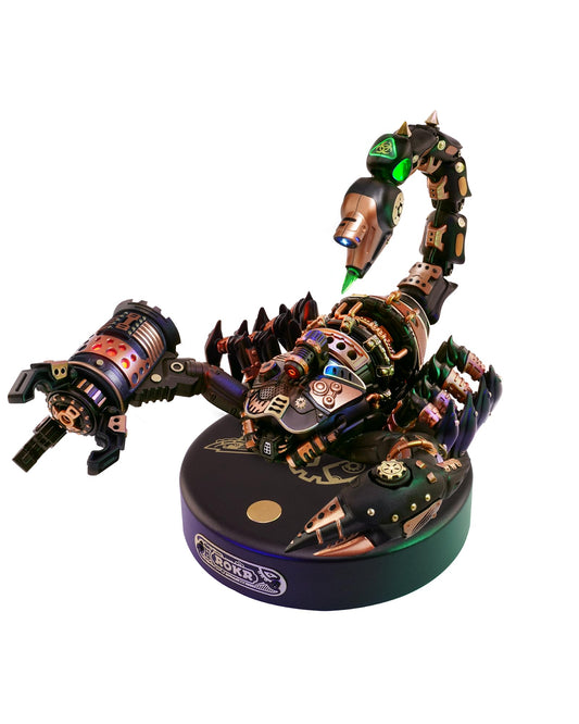 ROKR Emperor Scorpion model front view for an impressive desk display