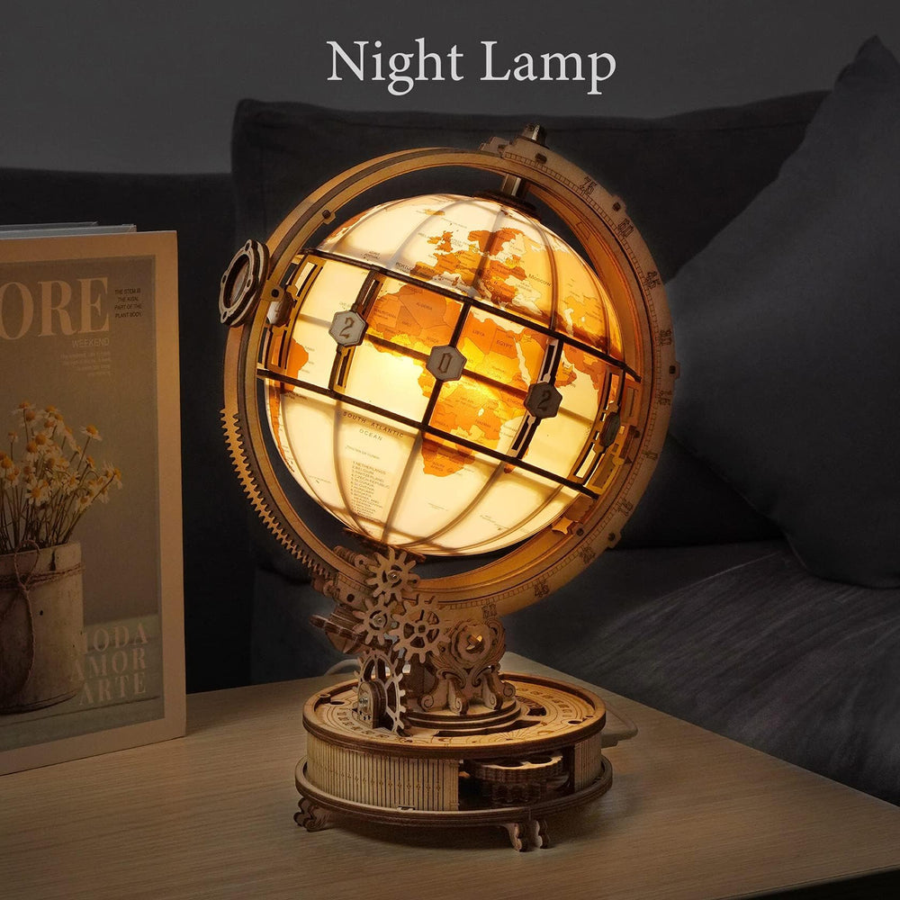 ROKR built-in LED provides gentle light ideal for nightstand tasks.