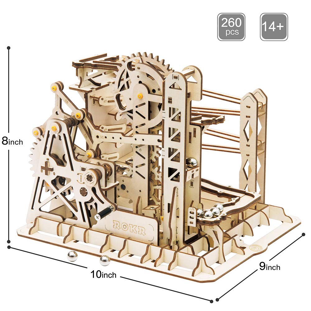 ROKR Lift Coaster family-friendly project for collaborative building