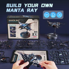 ROKR Manta Ray unboxing and setup guide for a calm, engaging build