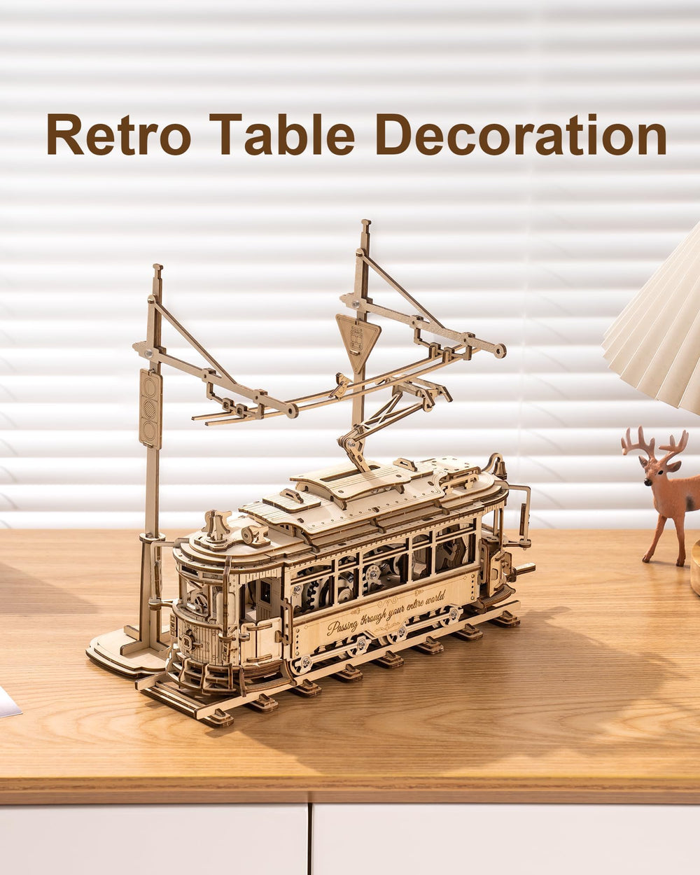 ROKR no-glue assembly with instruction book and wax included