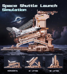 ROKR space-shuttle-420-scale-model offers precise, collectible shuttle details for display.