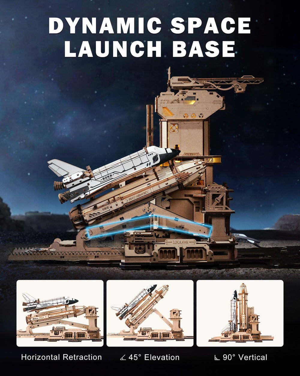 ROKR step-by-step instructions guide a rewarding STEM build