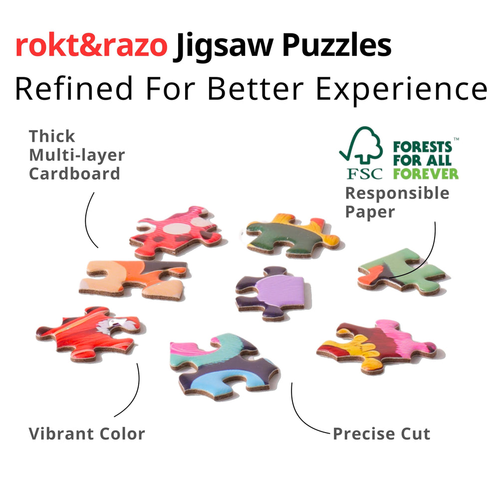 rokt-razo missing piece support guarantees assistance if needed.