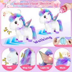 Rolevoria unicorn cape light-up adds magical ambience to playtime