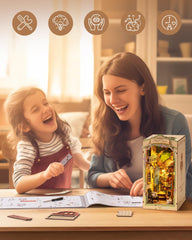 Rolife bookend function helps keep your books tidy