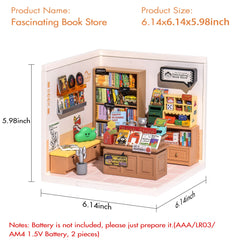 Rolife instruction booklet with clear steps for hobbyists